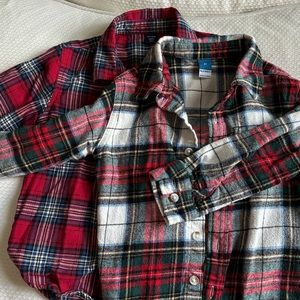 Set of Holiday/Festive 3T Button-down Shirts
